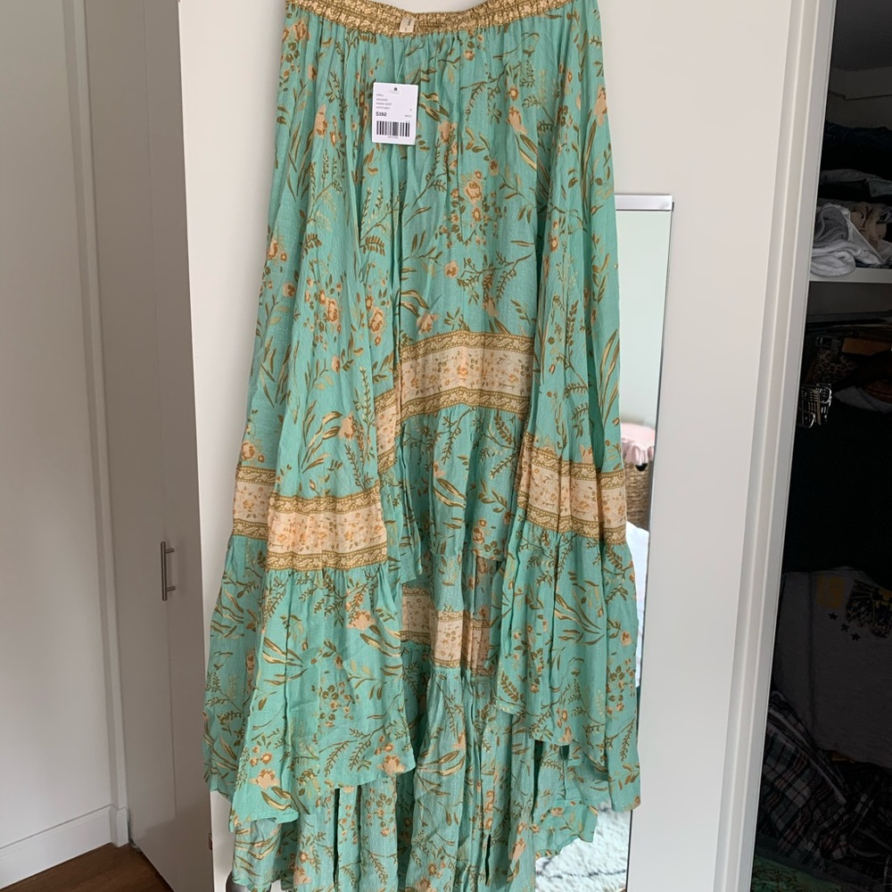 Spell & The Gypsy Maisie Skirt Vintage Turquoise S
